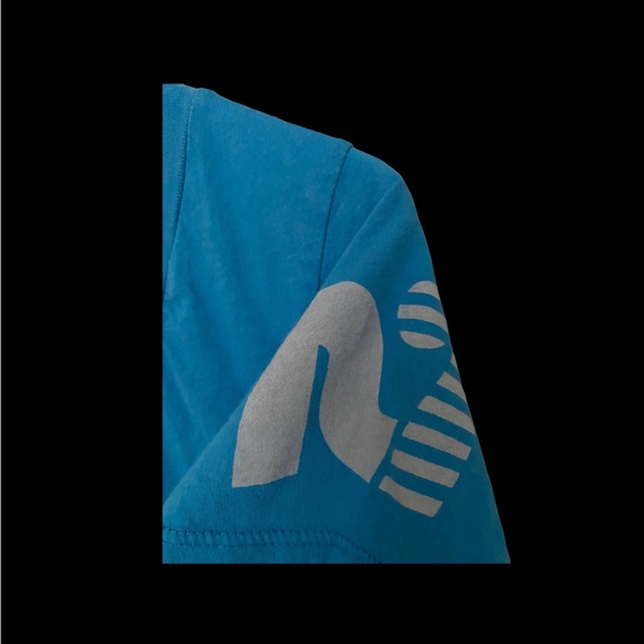 Rebel Yell “Blondes Do It Better” V Neck Flowy T shirt Tunic Size S - Picture 4 of 6